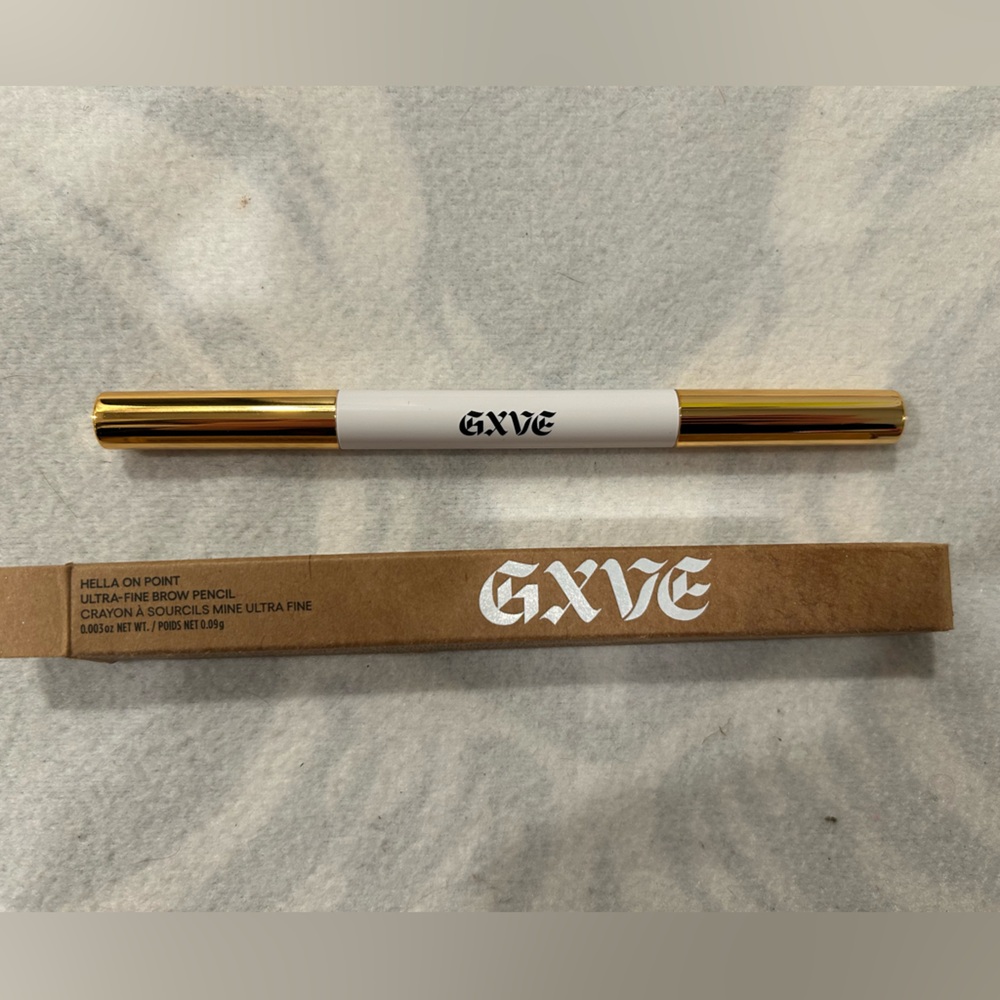 GX by Gwen Stefani Ultra Fine Brow Pencil - Gold and White